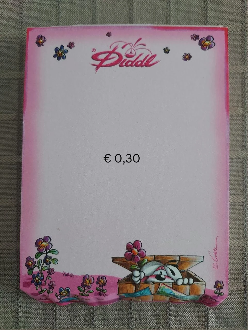 * Diddl relief blaadje 37 *